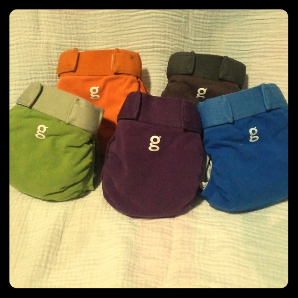 Lot of Cloth Diapers with accessories
